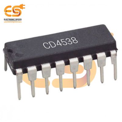 CD4538 Dual Precision Monostable Multi Vibrator IC (DIP-16 Package)